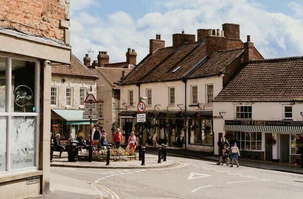 Street scene in the North Yorkshire Moors