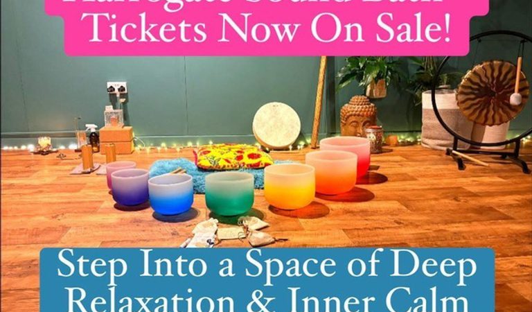 Sound Bath Harrogate Crystal Singing Bowls, Aura Gong & Reiki Drumming