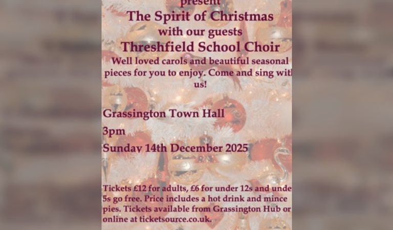 Grassington Singers present The Spirit of Christmas with Threshfield School Choir