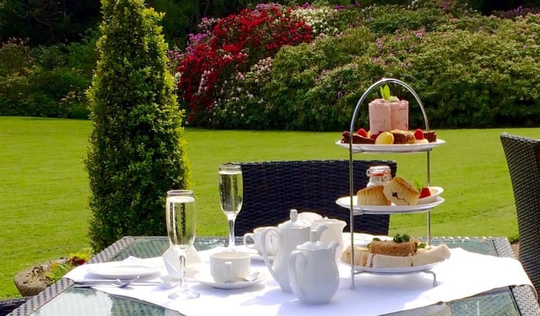 Afternoon Tea image on terrace