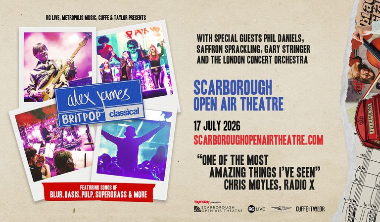 Alex James Britpop Land Scarborough