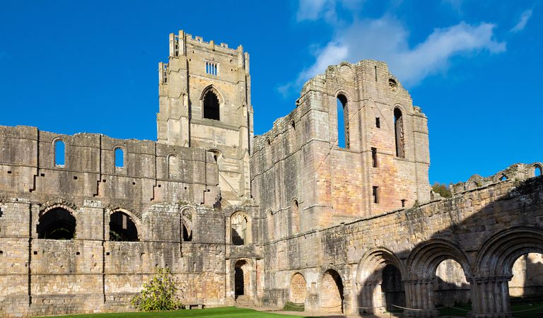Charlotte Gale Destination Harrogate Fountains Abbey 12x8 0808