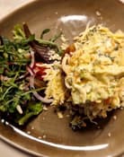 Flock Kitchen Coffee Whitby Museum Plate of food 1162102522