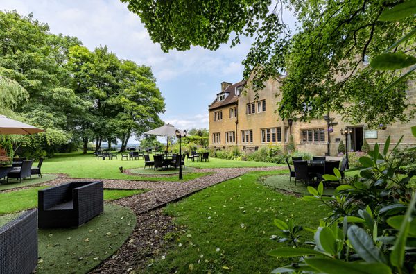 Garden looking to hotel copy