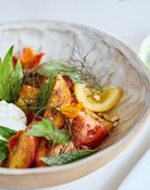Horto Day Tomato Burrata salad