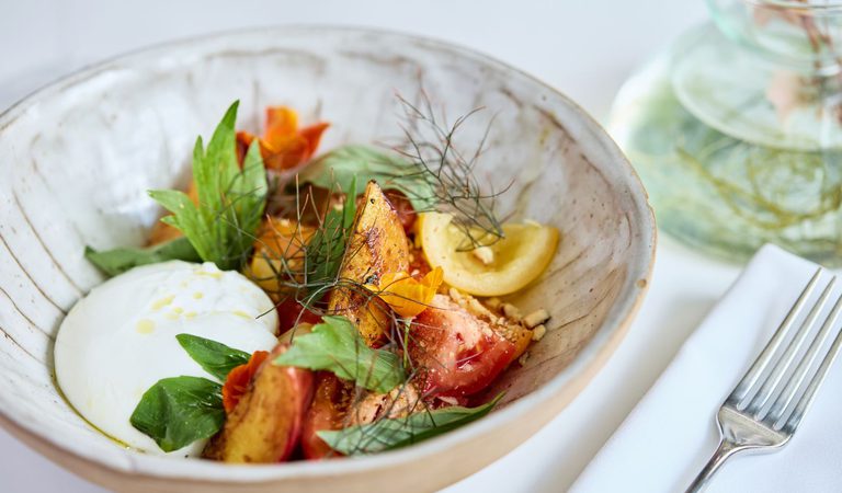 Horto Day Tomato Burrata salad