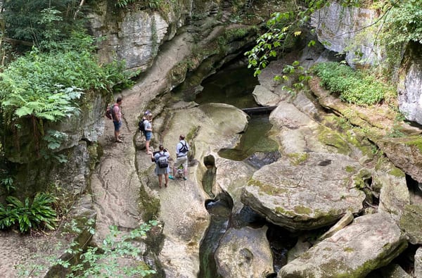 How Stean Gorge Steps