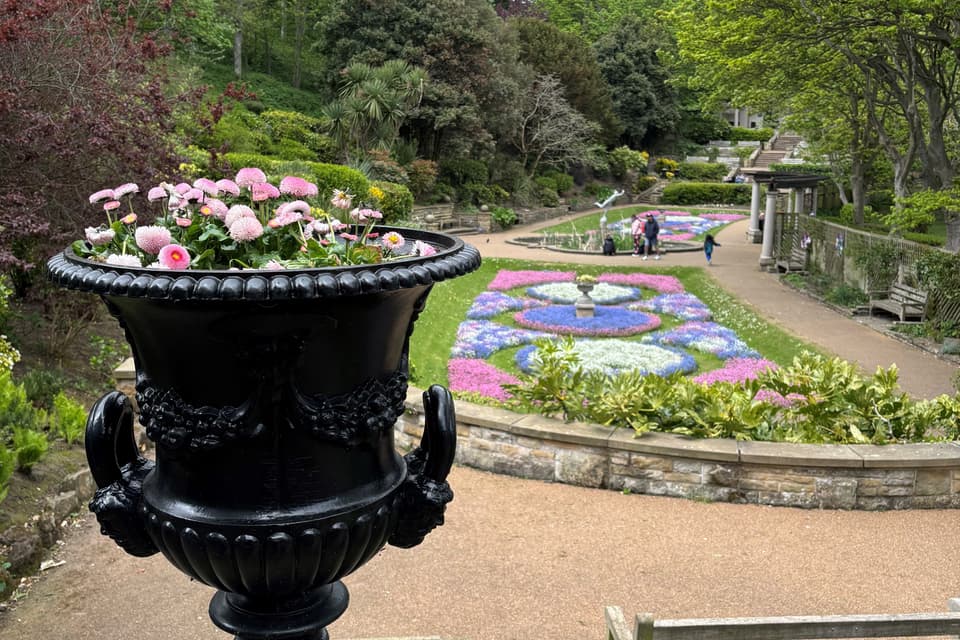 South Cliff Italian Gardens Scarborough credit Jim Wallis