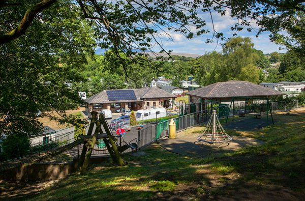 Riverside Caravan Park play area
