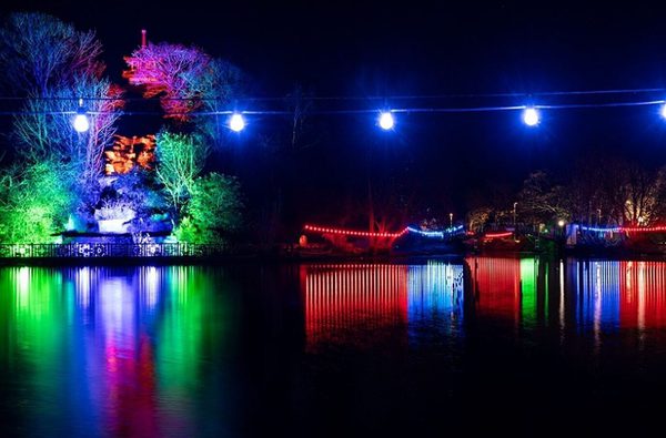 Scarborough Lights Peasholm Island Illumination