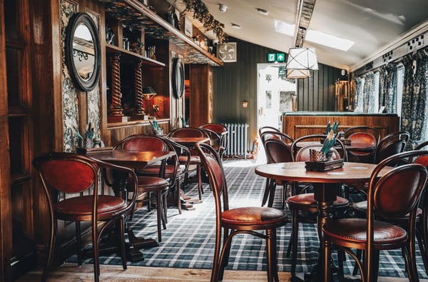 The Knaresborough Inn restaurant area