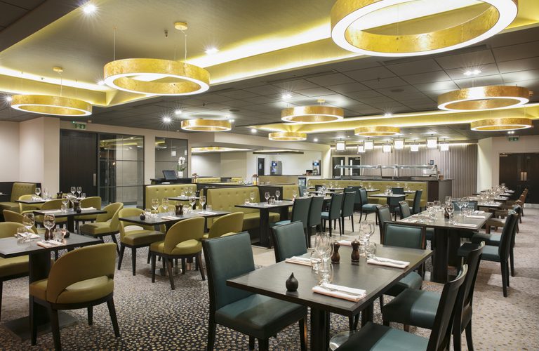 Springs Restaurant with buffet station Crowne Plaza Harrogate