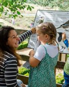 11 Family in bird hide copy