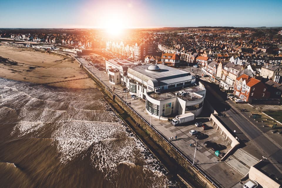 Bridlington Spa sunlit credit Afif Safi