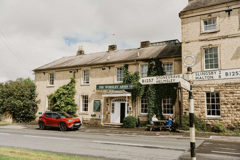 A pub in Hovingham