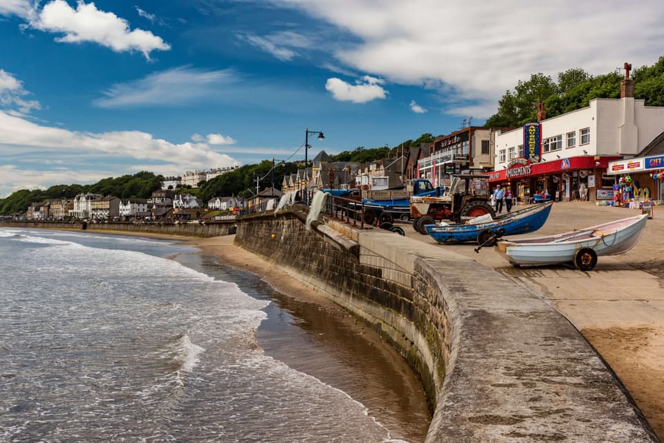 Filey Coble Landing and Beach