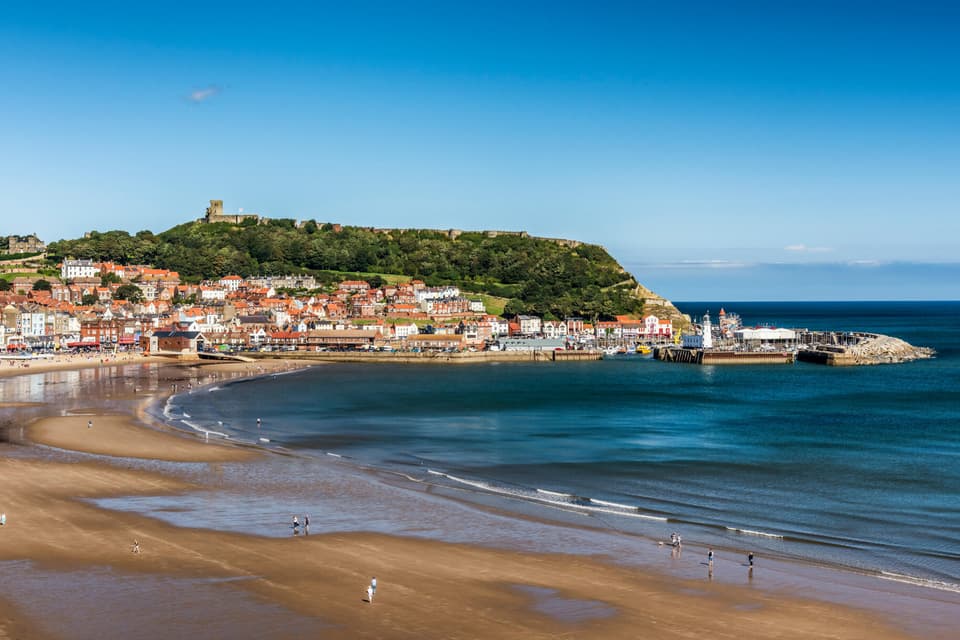 Scarborough South Bay in the sun