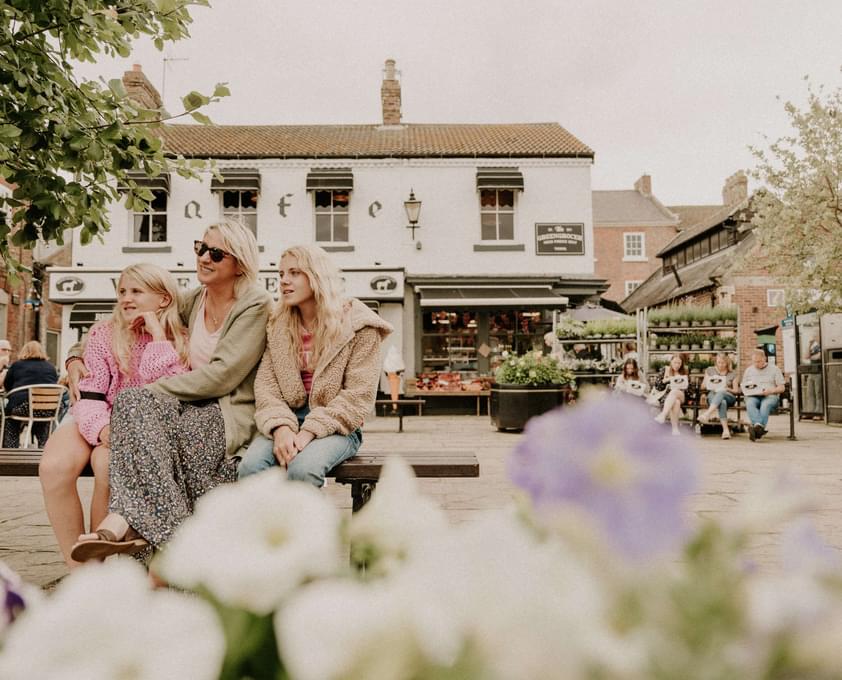 Family time in Thirsk, North Yorkshire