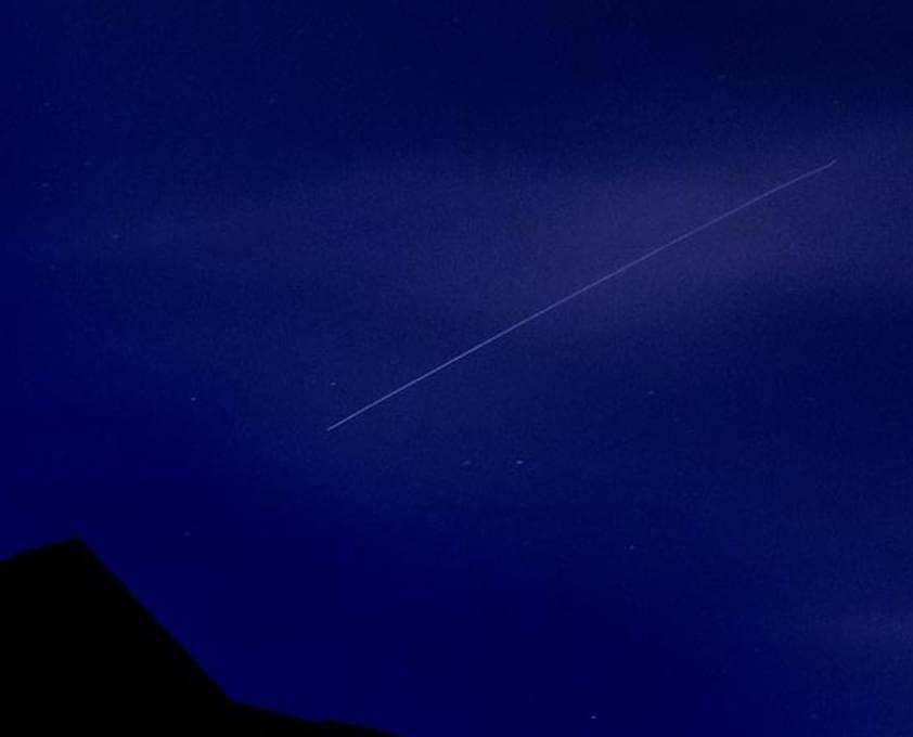 Dark Skies ISS streak 2
