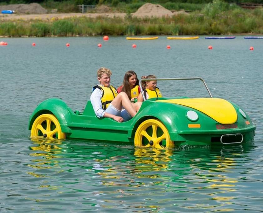 Pedalos at North Yorkshire Water Park 1528918475